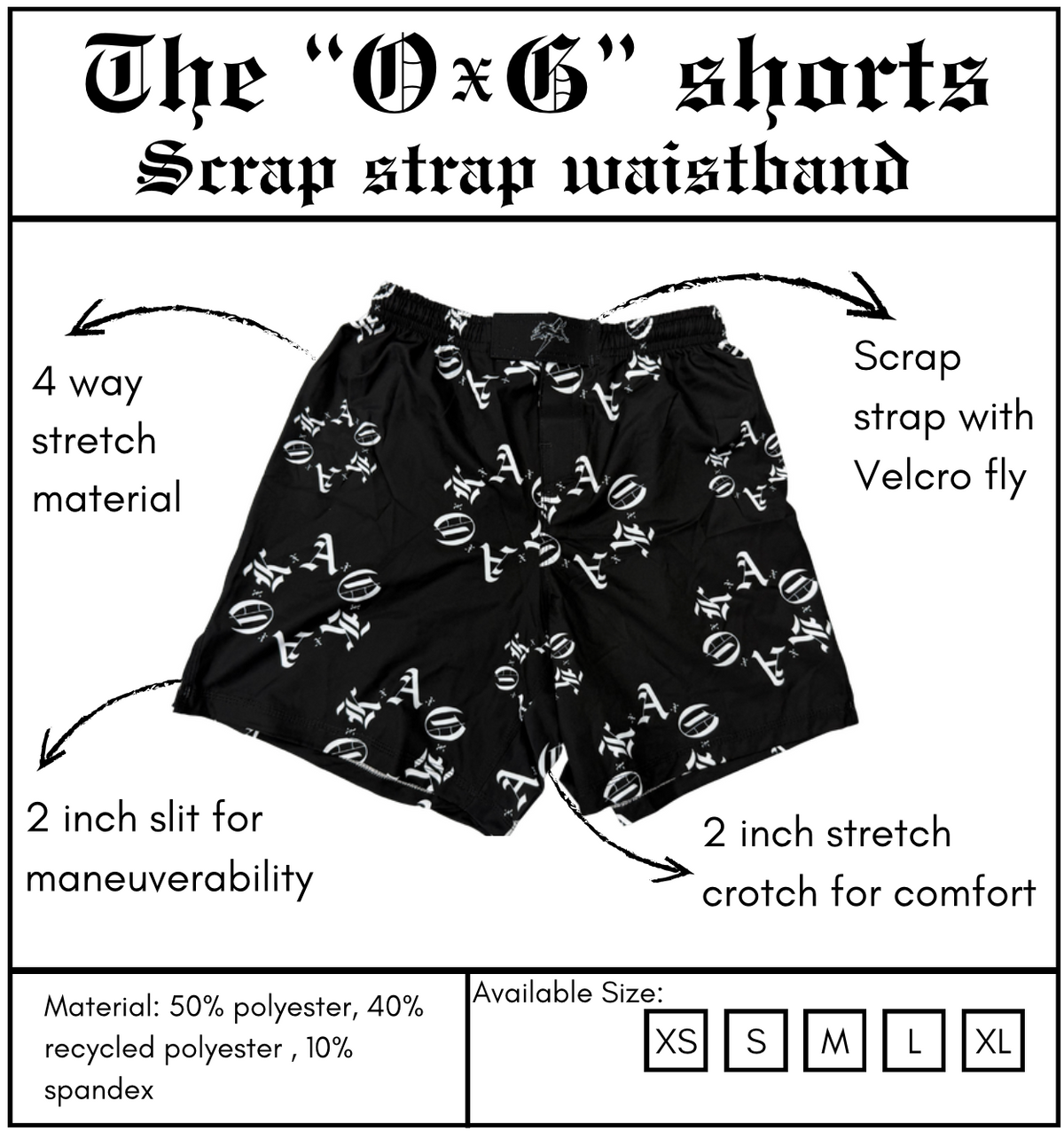 4 Way Stretch “OG” Scrap Strap